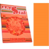 Папір коль. А4/80 (100а)  інт. Saffron 240 (помаранчевий) CRYSTAL COLOR PAPER