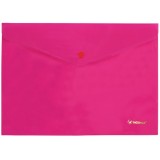 Папка з кнопкою NORMA А4 160мкн ''Neon', рожев., 5106-12N