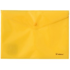 Папка з кнопкою NORMA А4 160мкн ''Neon', жовт., 5106-03
