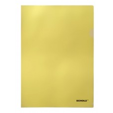 папка-куток А4 SCHOLZ 180мкм, жовт., 01310-03