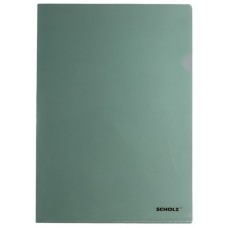папка-куток А4 SCHOLZ 180мкм, зел., 01310-04