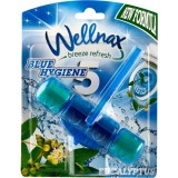 Туалетний блок для унітазу Wellnax -Синя вода  Евкаліпт  BLK-991, 50 гр.