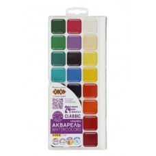 Акварель CLASSIC, 24 кол., без/п, пласт./кор., KIDS Line ZB.6587 Акварель CLASSIC, 24 кол., без/п, пласт./кор., KIDS Line ZB.6587