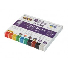 Пластилін CLASSIC 10 кольорів, 200г, KIDS Line ZB.6232 Пластилін CLASSIC 10 кольорів, 200г, KIDS Line ZB.6232
