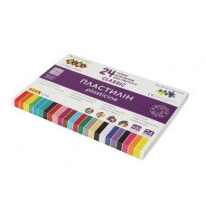 Пластилін CLASSIC 24 кольорів, 480г, KIDS Line ZB.6236 Пластилін CLASSIC 24 кольорів, 480г, KIDS Line ZB.6236