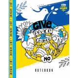 Блокнот, 56г, 7БЦ, 145х197мм, 64 арк, клітинка, Матова ламінація 22280