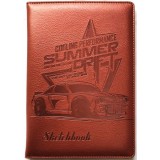 Скетчбук  100г, N9305, Кожзам, А5, 64 аркуші, чисті аркуші