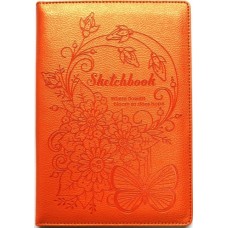 Скетчбук 100г, N9308, Кожзам, А5, 64 аркуші, чисті аркуші Скетчбук 100г, N9308, Кожзам, А5, 64 аркуші, чисті аркуші