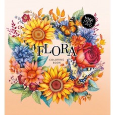 Розмальовка-міні інтегральна 160х160 мм 24 арк офсет 150г/м2 Flora