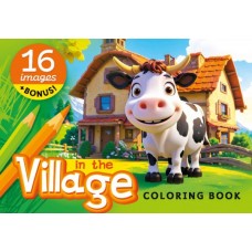Розмальовка А5 148х210 мм 8 арк офсет 80г/м2 скоба диз.Village