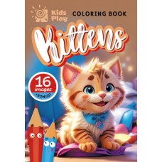 Розмальовка А5 148х210 мм 8 арк офсет 80г/м2 скоба диз.Kittens