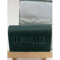 Кардхолдер '' HOME '' 6 карт шкіра 140х95 бірюзовий Кардхолдер '' HOME '' 6 карт шкіра 140х95 бірюзовий