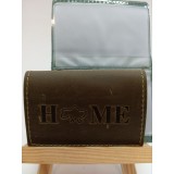 Кардхолдер '' HOME '' 6 карт шкіра 140х95 хакі