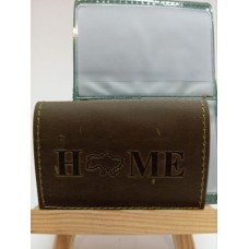 Кардхолдер '' HOME '' 6 карт шкіра 140х95 хакі