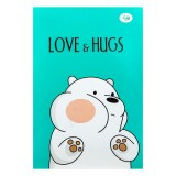 Блокнот TM Profiplan Artbook А5 128л''Funny series'' white bear 901289
