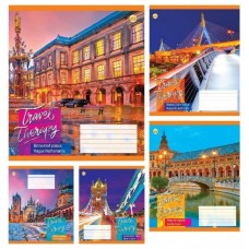 Зошит 18 арк.клітинка Тверда 51205 Travel, 20/400, 5к.
