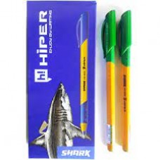 Ручка масл. Hiper Shark HO-200 0.7 мм зелена