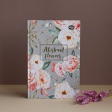 Блокнот TM Profiplan А5 ''Abstract flowers'' grey, 902460