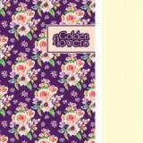 Блокнот TM Profiplan А5 ''Golden Flowers'' purple, 903603