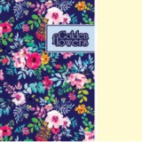 Блокнот TM Profiplan А5 ''Golden Flowers'' violet, 903627