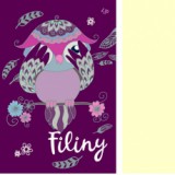 Блокнот TM Profiplan А6 ''Filiny'' burgundy, 903719