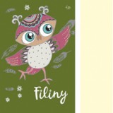 Блокнот TM Profiplan А6 ''Filiny'' olive, 903733