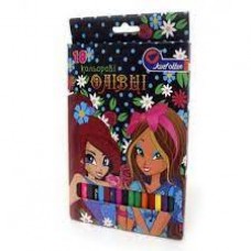 Олівці кольорові 18кол 3мм Josef Otten Girls 7303-18