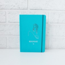 Блокнот TM Profiplan Office ''Neon silver note'' A6 80# blue кремпапір 904488
