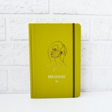 Блокнот TM Profiplan Office ''Neon silver note'' A6 80# olive кремпапір 904495
