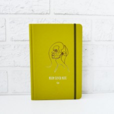 Блокнот TM Profiplan Office ''Neon silver note'' A6 80# olive кремпапір 904495