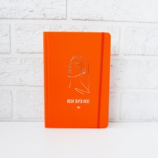 Блокнот TM Profiplan Office ''Neon silver note'' A6 80# orange кремпапір 904501