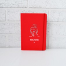Блокнот TM Profiplan Office ''Neon silver note'' A6 80# red кремпапір 904518