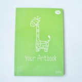 Блокнот TM Profiplan B6 40арк ''Artbook ''Spoony'' giraffe кольорсторінки 902774