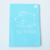 Блокнот TM Profiplan B6 40арк ''Artbook ''Spoony'' hippo кольорсторінки 902781