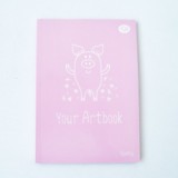 Блокнот TM Profiplan B6 40арк ''Artbook ''Spoony'' pig кольорсторінки 902798