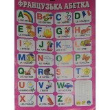 Плакат Абетка французька мова Плакат Абетка французька мова