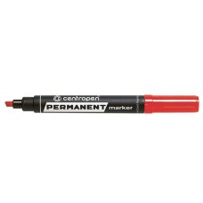 Маркер Permanent 8576/02  1-4, 6мм. клиноподібний червоний