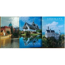 Книга обліку МІЦАР А4 7БЦ 80арк = офсет ''Міста світу''/ЗТП-014-МВ