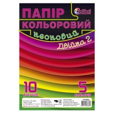 Папір кольоровий МІЦАР А4 5кол/10арк ДВІЙКА НЕОН 1/50 КП-003-МВ Папір кольоровий МІЦАР А4 5кол/10арк ДВІЙКА НЕОН 1/50 КП-003-МВ