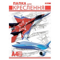 Папка для креслення Міцар А4 10арк 180г/м2 ПДК-003-МВ Папка для креслення Міцар А4 10арк 180г/м2 ПДК-003-МВ