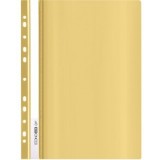 Папка-швидкозшивач А4 Economix Light з перф жовта Е38504-05