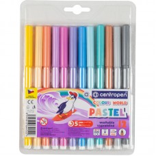 Фломастери CENTROPEN пастель 12 кол. 7550/1209 ТР Фломастери CENTROPEN пастель 12 кол. 7550/1209 ТР