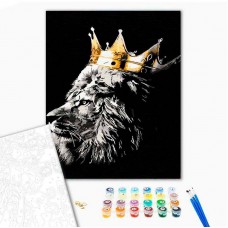 Картина за номерами Стратег 30*40см с золотом