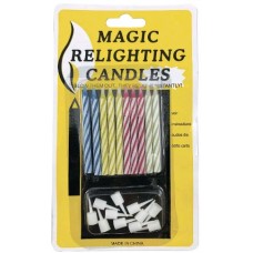 Набір свічок для торту ''Magic'' не затухають10шт.5, 5см 450062