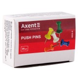 Кнопки-цвяшки AXENT кольорові, 30 шт.4203-A
