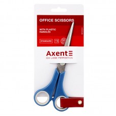 Ножиці AXENT 17 см Standard з гумовими вставками 6215