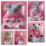 Зошит 24 арк.клітинка Тверда 51303 PINK 20/320
