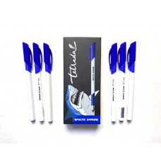 Ручка гелева Tetrada White Shark HG-811 0.6 мм синя Ручка гелева Tetrada White Shark HG-811 0.6 мм синя