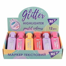 Маркер текстовий YES Galaxy Glitter 1-5 мм 390791 Маркер текстовий YES Galaxy Glitter 1-5 мм 390791
