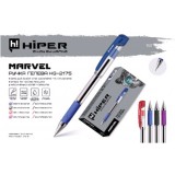 Ручка гелева Hiper Marvel HG-2175 1мм чорна